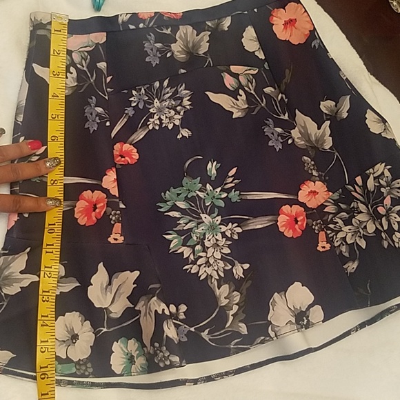 Zara Floral Scuba Skirt - Picture 5 of 6